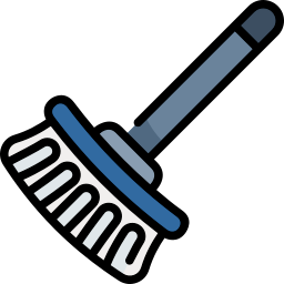 Icono de cepillo de nylon para piscinas