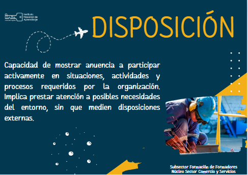 Concepto de disposición