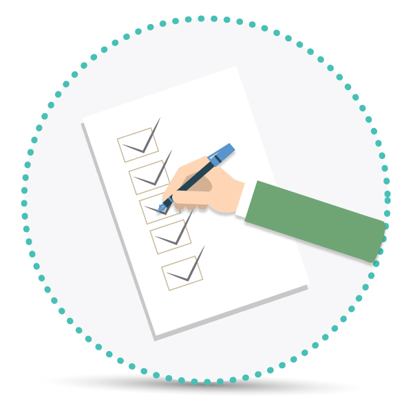 ilustración de orden en el 