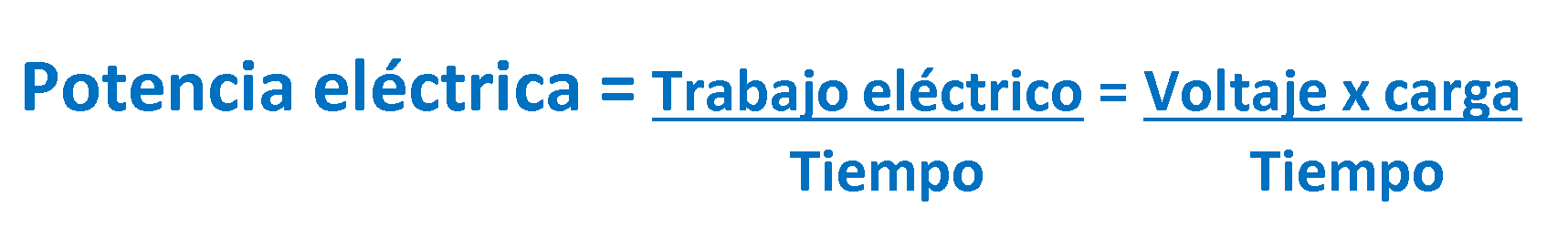 potencia eléctrica