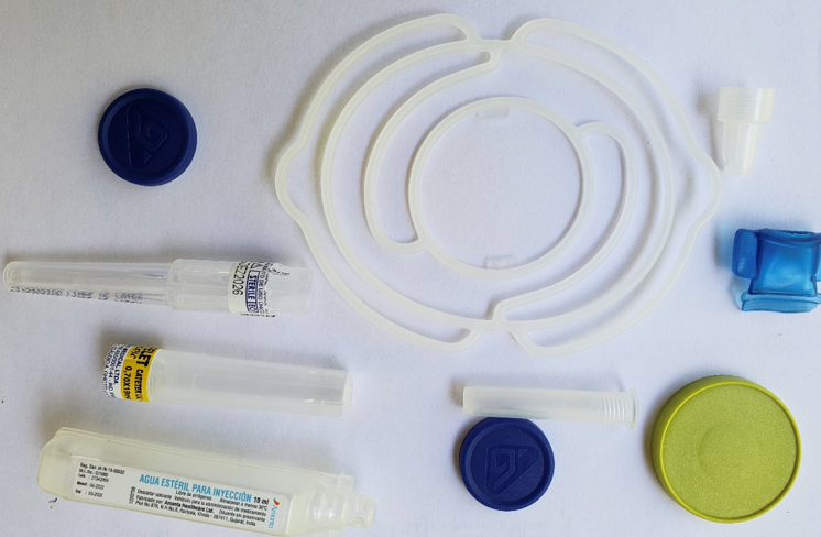 residuos plásticos de insumos médicos 