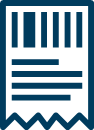ícono de factura