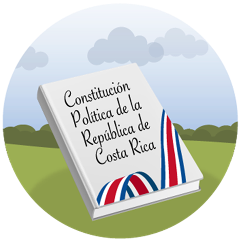 libro con el nombre Constitución Política de la República de Costa Rica