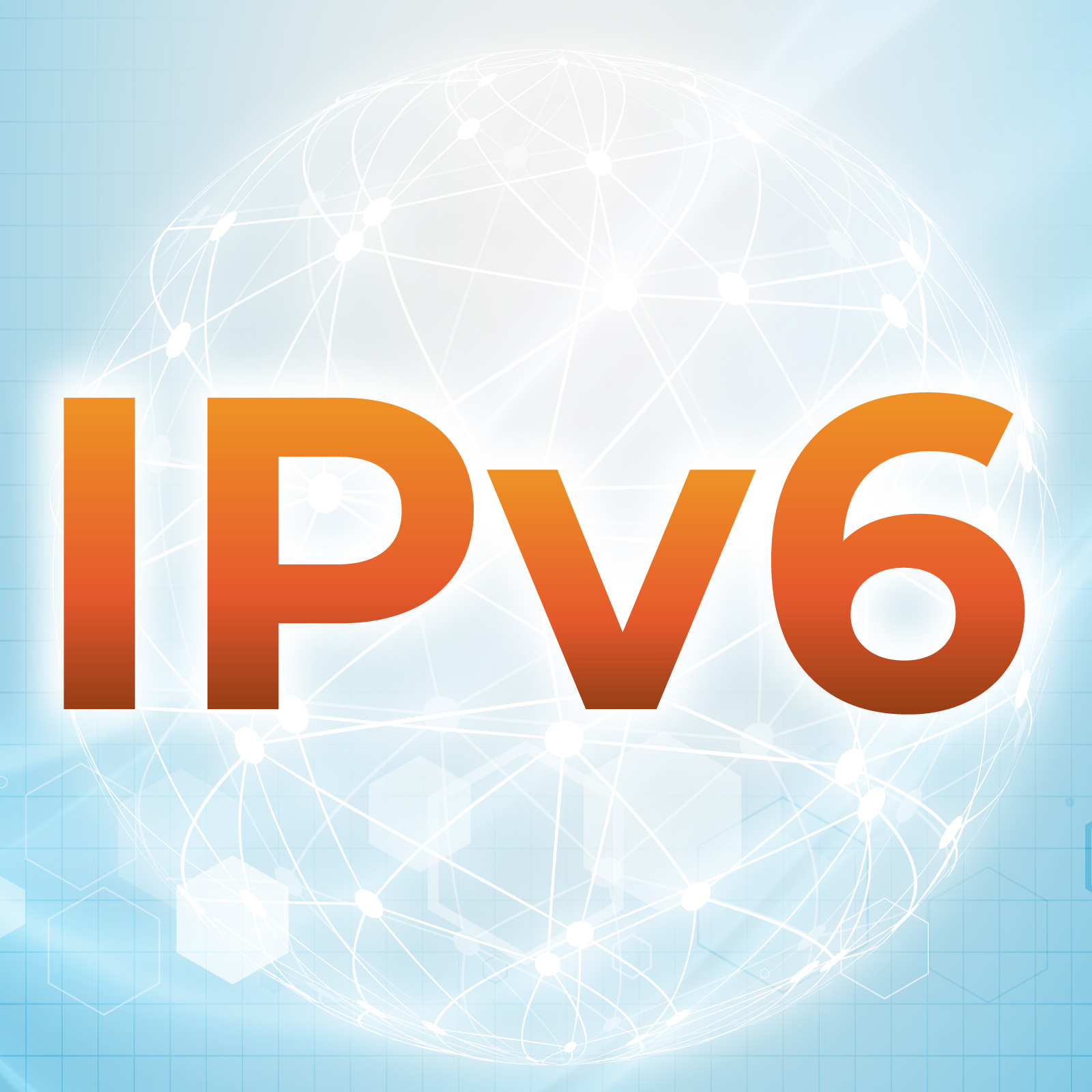 Imagen con letras IPv6