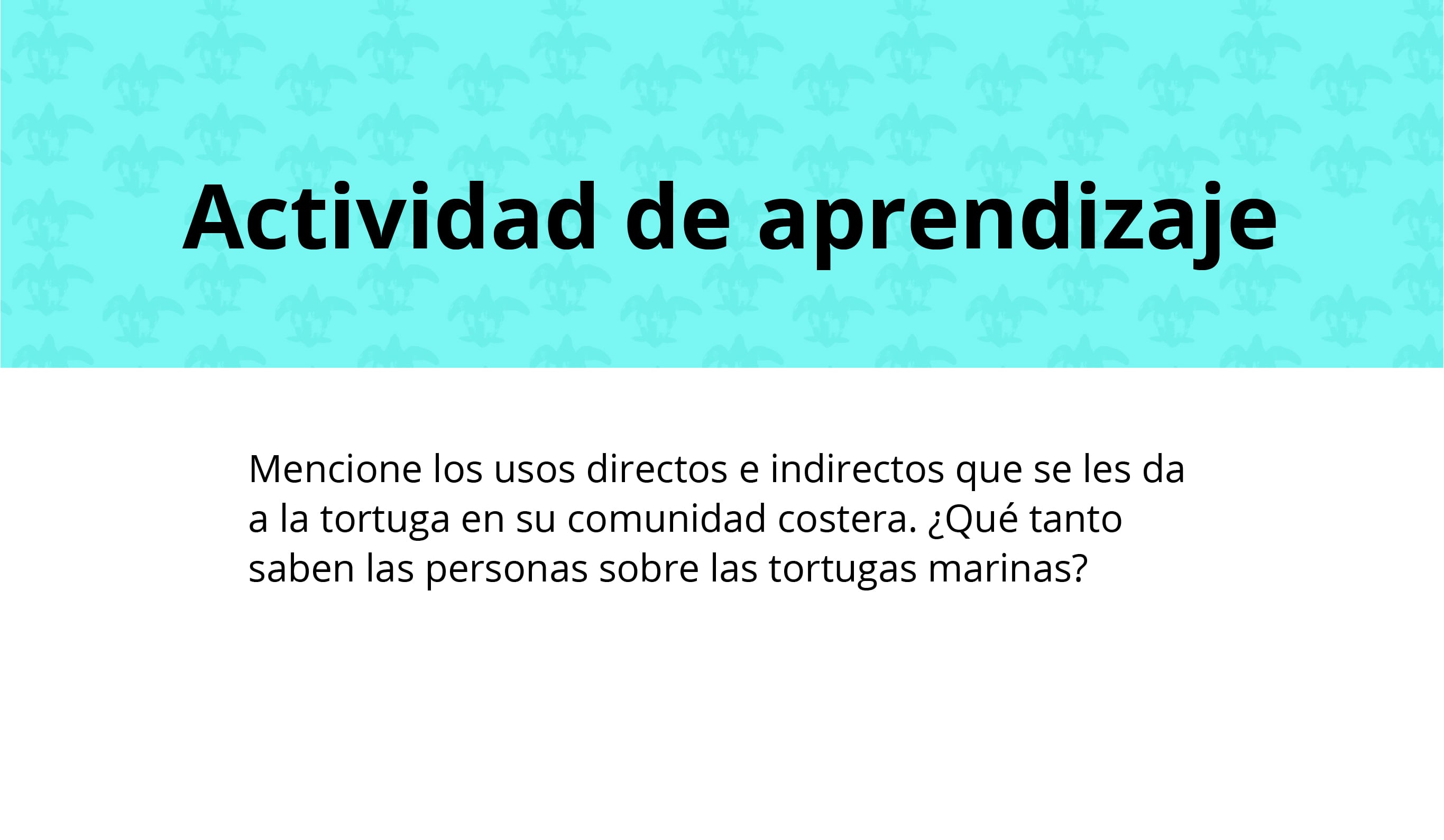 actividad de aprendizaje