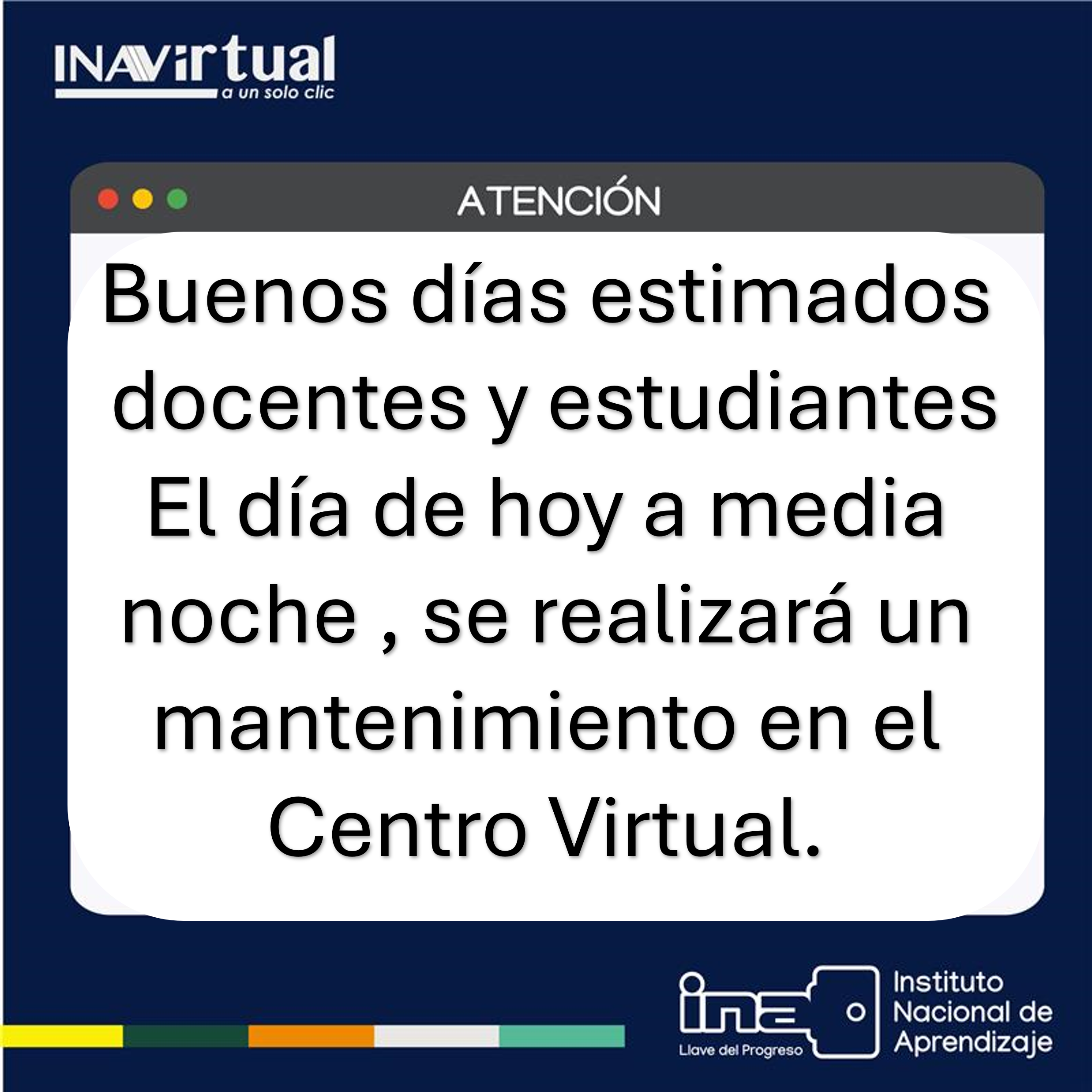 mantenimiento nocturno